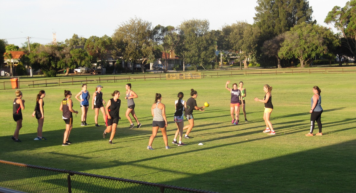 BFC Junior Womens training kicks off